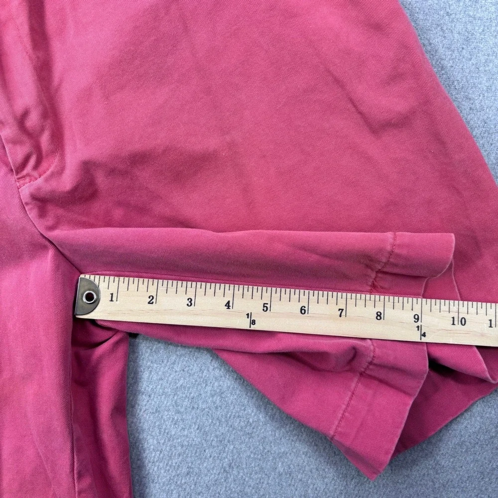 Vintage 90s Polo Ralph Lauren Shorts Mens 32 Pink‎ Chino Classic Preppy Logo